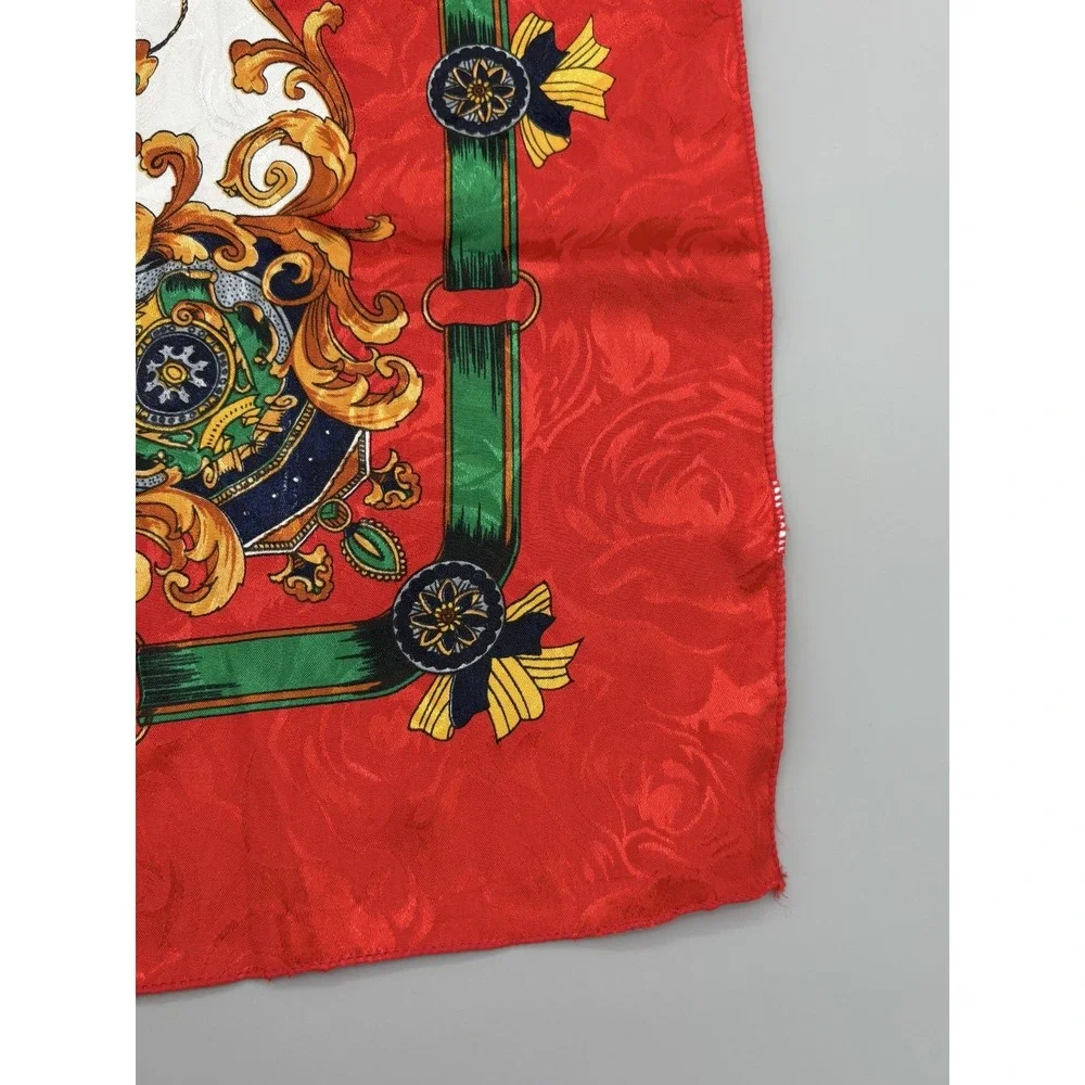 Scarf Abstract Design Made in Korea Womens 34.25